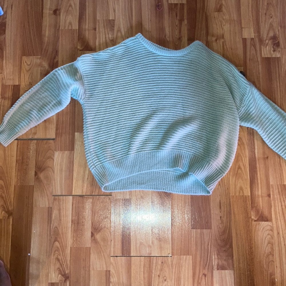 Green sweater